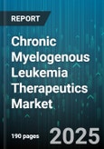Chronic Myelogenous Leukemia Therapeutics Market by Therapy Type, Treatment Line, Mechanism of Action, Route of Administration, End User, Distribution Channel, Dosage Form, Patient Age Group - Global Forecast to 2030- Product Image