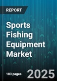 Sports Fishing Equipment Market by Product Type (Fishing Accessories, Fishing Line, Fishing Rods), Fishing Technique (Bait Fishing, Fly Fishing, Spin Fishing), Fishing Environment, Material Type, Price Range, Age Group, Sales Channel - Global Forecast 2025-2030- Product Image