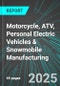 Motorcycle, ATV (All-Terrain Vehicle), Personal Electric Vehicles & Snowmobile Manufacturing (U.S.): Analytics, Extensive Financial Benchmarks, Metrics and Revenue Forecasts to 2031 - Product Thumbnail Image