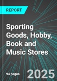 Sporting Goods, Hobby, Book and Music Stores (Broad-Based) (U.S.): Analytics, Extensive Financial Benchmarks, Metrics and Revenue Forecasts to 2031- Product Image