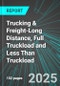Trucking & Freight-Long Distance, Full Truckload (FTL) and Less Than Truckload (LTL) (U.S.): Analytics, Extensive Financial Benchmarks, Metrics and Revenue Forecasts to 2031 - Product Thumbnail Image