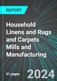 Household Linens (Incl Sheets and Towels) and Rugs and Carpets Mills and Manufacturing (U.S.): Analytics, Extensive Financial Benchmarks, Metrics and Revenue Forecasts to 2030- Product Image
