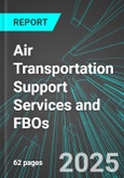 Air Transportation Support Services and FBOs (U.S.): Analytics, Extensive Financial Benchmarks, Metrics and Revenue Forecasts to 2031, NAIC 488100- Product Image
