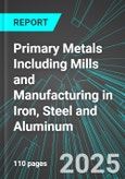 Primary Metals Including Mills and Manufacturing in Iron, Steel and Aluminum (U.S.): Analytics, Extensive Financial Benchmarks, Metrics and Revenue Forecasts to 2031- Product Image