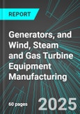 Generators, and Wind, Steam and Gas Turbine Equipment Manufacturing (U.S.): Analytics, Extensive Financial Benchmarks, Metrics and Revenue Forecasts to 2031- Product Image