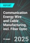 Communication Energy Wire and Cable Manufacturing, incl. Fiber Optic (Fibre) (U.S.): Analytics, Extensive Financial Benchmarks, Metrics and Revenue Forecasts to 2031 - Product Thumbnail Image