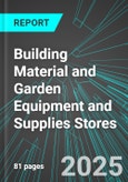 Building Material and Garden Equipment and Supplies Stores (U.S.): Analytics, Extensive Financial Benchmarks, Metrics and Revenue Forecasts to 2031- Product Image