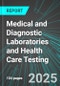 Medical and Diagnostic Laboratories and Health Care Testing (U.S.): Analytics, Extensive Financial Benchmarks, Metrics and Revenue Forecasts to 2031 - Product Thumbnail Image