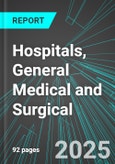 Hospitals, General Medical and Surgical (U.S.): Analytics, Extensive Financial Benchmarks, Metrics and Revenue Forecasts to 2031- Product Image
