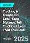 Trucking & Freight, Incl Local, Long Distance, Full Truckload (FTL), Less Than Truckload (LTL) (U.S.): Analytics, Extensive Financial Benchmarks, Metrics and Revenue Forecasts to 2031 - Product Thumbnail Image