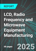 LCD (Liquid-Crystal Display), Radio Frequency (RF, RFID) and Microwave Equipment Manufacturing (U.S.): Analytics, Extensive Financial Benchmarks, Metrics and Revenue Forecasts to 2031, NAIC 334419- Product Image