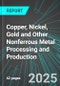 Copper, Nickel, Gold and Other Nonferrous Metal (except Aluminum) Processing and Production (U.S.): Analytics, Extensive Financial Benchmarks, Metrics and Revenue Forecasts to 2031 - Product Image