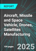 Aircraft, Missile and Space Vehicle (including Rockets), Drones, Satellites Manufacturing (U.S.): Analytics, Extensive Financial Benchmarks, Metrics and Revenue Forecasts to 2031- Product Image