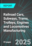 Railroad Cars, Subways, Trams, Trolleys, Engines and Locomotives Manufacturing (U.S.): Analytics, Extensive Financial Benchmarks, Metrics and Revenue Forecasts to 2031, NAIC 336510- Product Image