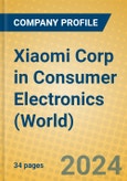 Xiaomi Corp in Consumer Electronics (World)- Product Image
