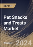 Pet Snacks and Treats Market Size, Share & Trends Analysis Report by Product, Pet Type, Distribution Channel, Regional Outlook and Forecast, 2024-2031- Product Image