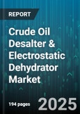 Crude Oil Desalter & Electrostatic Dehydrator Market by Product Type, End Use Industry, Installation Type, Capacity, Application - Global Forecast to 2030- Product Image
