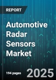 Automotive Radar Sensors Market by Frequency Band, Vehicle Type, Application, Installation, End User, Technology - Global Forecast to 2030- Product Image