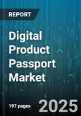 Digital Product Passport Market by Component (Hardware, Services, Software), Deployment (Cloud-Based, On-Premise), Product Lifecycle Stage, Application, Industry Vertical - Global Forecast 2025-2030- Product Image