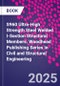 S960 Ultra-High Strength Steel Welded I-Section Structural Members. Woodhead Publishing Series in Civil and Structural Engineering - Product Thumbnail Image
