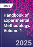 Handbook of Experimental Methodology. Volume 1- Product Image