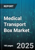 Medical Transport Box Market by Temperature Control Type, Product Type, End User, Material, Sales Channel - Global Forecast to 2030- Product Image