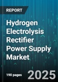 Hydrogen Electrolysis Rectifier Power Supply Market by Type, Technology Type, System Capacity, Configuration, Connectivity Solutions, Power Supply System, Application, End-use Industry - Global Forecast to 2030- Product Image