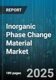 Inorganic Phase Change Material Market by Type, Form, Application, End Use Industry, Distribution Channel - Global Forecast to 2030- Product Image