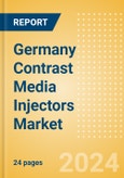 Germany Contrast Media Injectors Market Outlook to 2033 - Computed Tomography (CT), Magnetic Resonance Imaging (MRI) and Angiographic Injectors- Product Image