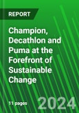 Champion, Decathlon and Puma at the Forefront of Sustainable Change- Product Image