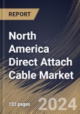 North America Direct Attach Cable Market Size, Share & Trends Analysis Report By Type, By End Use (Networking, Telecommunications, Data Storage, High Performance Computing Centers (HPCs), and Other End Use), By Form Factor, By Country and Growth Forecast, 2024 - 2031- Product Image