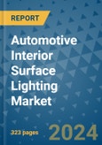Automotive Interior Surface Lighting Market - Global Industry Analysis, Size, Share, Growth, Trends, and Forecast 2024-2031- (By Derivatives Coverage, Geographic Coverage and By Company)- Product Image