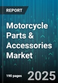 Motorcycle Parts & Accessories Market by Product Type, Type of Motorcycles, Motorcycle Modification, Material Type, Pricing Segment, Distribution Channel, End User - Global Forecast to 2030- Product Image