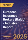 European Insurance Brokers (Baltic) - Industry Report- Product Image