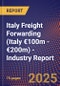 Italy Freight Forwarding (Italy €100m - €200m) - Industry Report - Product Thumbnail Image