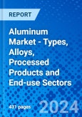 Aluminum Market - Types, Alloys, Processed Products and End-use Sectors- Product Image