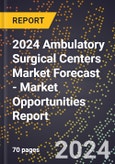 2024 Ambulatory Surgical Centers Market Forecast (2025-2030 Outlook) - Market Opportunities Report- Product Image