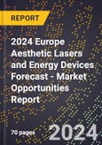2024 Europe Aesthetic Lasers and Energy Devices Forecast (2025-2030 Outlook) - Market Opportunities Report- Product Image