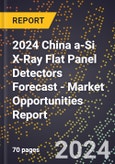 2024 China a-Si X-Ray Flat Panel Detectors Forecast (2025-2030 Outlook) - Market Opportunities Report- Product Image