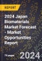 2024 Japan Biomaterials Market Forecast (2025-2030 Outlook) - Market Opportunities Report - Product Thumbnail Image