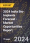 2024 India Bio-Implants Forecast (2025-2030 Outlook) - Market Opportunities Report - Product Thumbnail Image