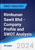 Rimbunan Sawit Bhd - Company Profile and SWOT Analysis- Product Image