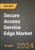 Secure Access Service Edge (SASE) Market Outlook Report: Industry Size, Market Shares Data, Latest Trends, Insights, Growth Potential, CAGR Forecasts to 2034- Product Image