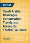 Saudi Arabia Beverages Consumption Trends and Forecasts Tracker, Q2 2024 (Dairy and Soy Drinks, Alcoholic Drinks, Soft Drinks and Hot Drinks) - Product Thumbnail Image