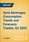 Syria Beverages Consumption Trends and Forecasts Tracker, Q2 2024 (Dairy and Soy Drinks, Alcoholic Drinks, Soft Drinks and Hot Drinks) - Product Thumbnail Image