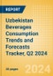 Uzbekistan Beverages Consumption Trends and Forecasts Tracker, Q2 2024 (Dairy and Soy Drinks, Alcoholic Drinks, Soft Drinks and Hot Drinks) - Product Thumbnail Image