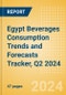 Egypt Beverages Consumption Trends and Forecasts Tracker, Q2 2024 (Dairy and Soy Drinks, Alcoholic Drinks, Soft Drinks and Hot Drinks) - Product Thumbnail Image