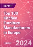 Top 100 Kitchen Furniture Manufacturers in Europe- Product Image