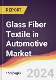 Glass Fiber Textile in Automotive Market Report: Trends, Forecast and Competitive Analysis to 2030- Product Image