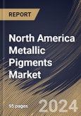 North America Metallic Pigments Market Size, Share & Trends Analysis Report By Product, By Application (Paints & Coatings, Plastics, Cosmetics, Printing Inks, and Other Applications), By Country and Growth Forecast, 2024 - 2031- Product Image